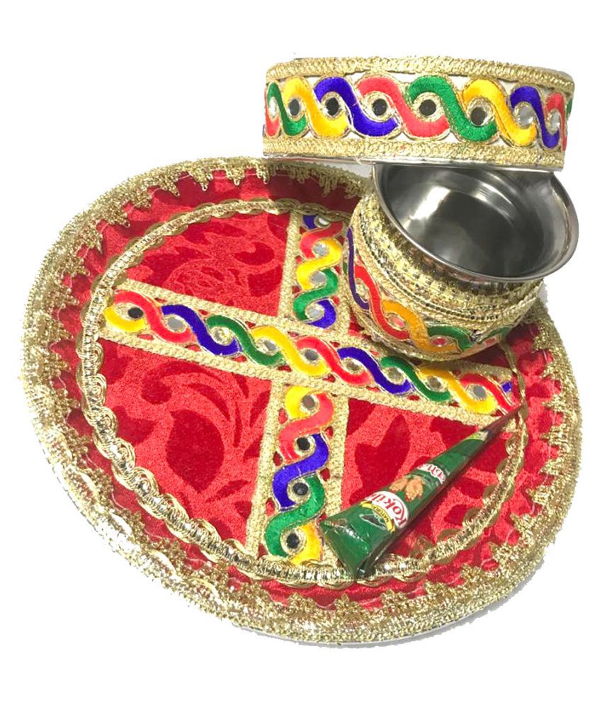 Karwachauth Pooja Thali