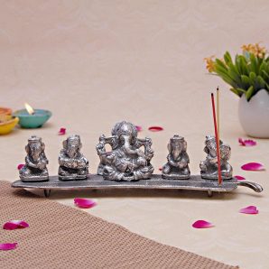 5 Ganesh Incense Stick Holder