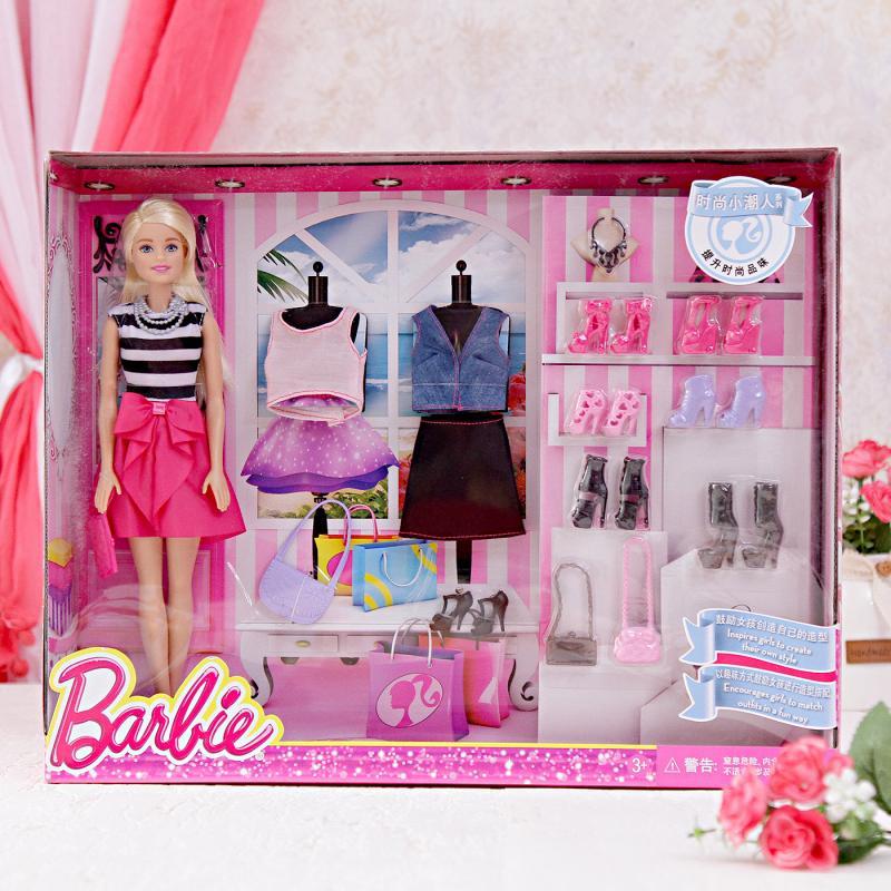 barbie dress up set