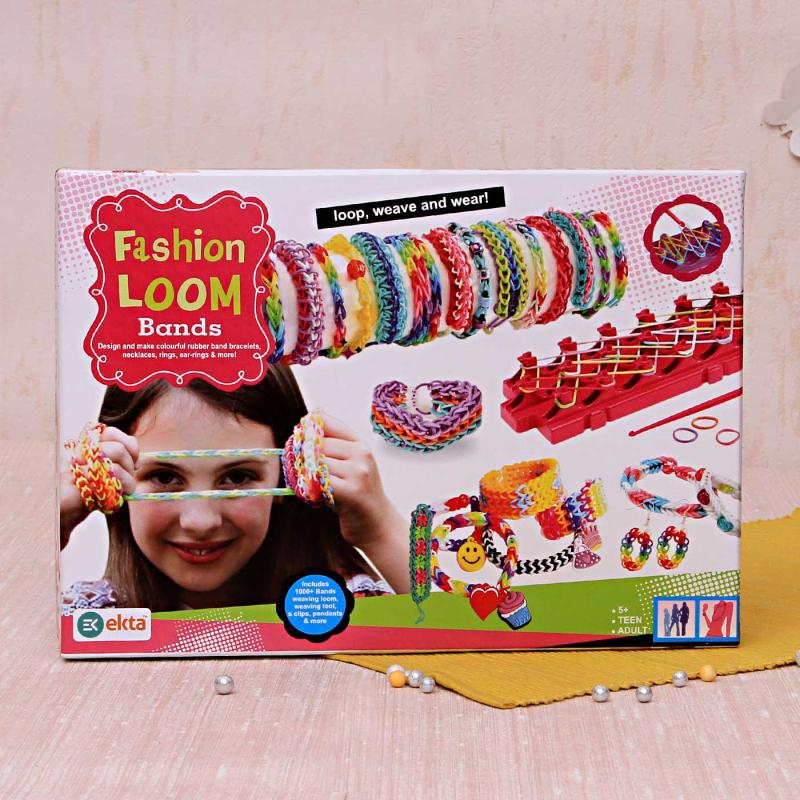 Free Ship Fashion Loom Bands Set Bracelet loom Kits Fun Rubber Loom Kit DIY  Bracelets Colorful Children Toy Gift - AliExpress